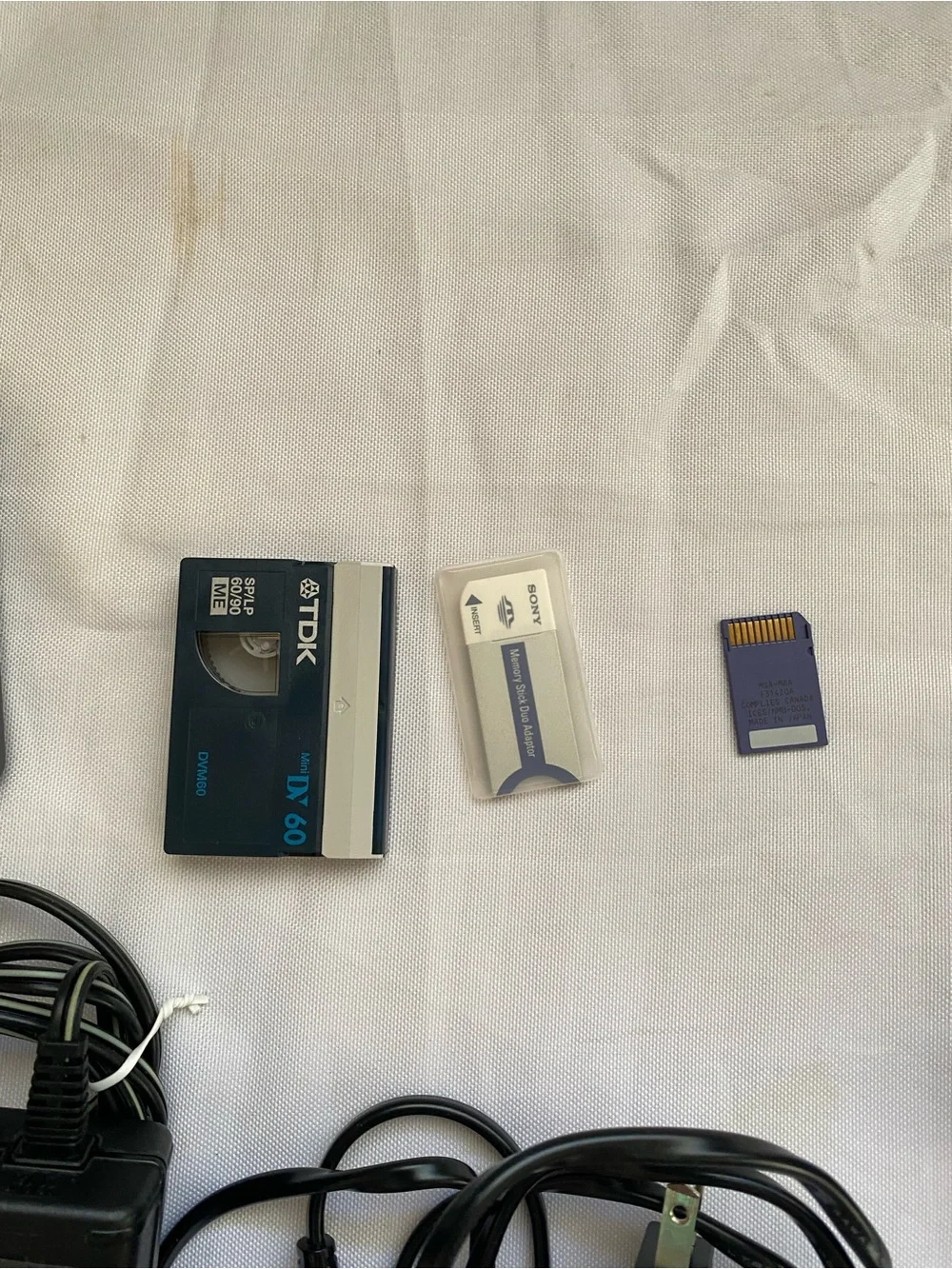 Sony DCR-HC30E Silver Handycam with Remote, Charger and Carry Case
